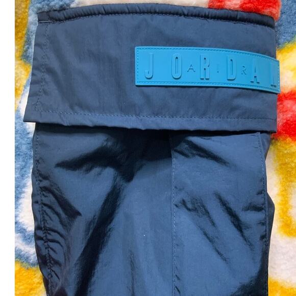 Jordan Fleece Pant Mens Size L Geometric Standard Fit Jumpman Comfy Cozy Pull On - Picture 14 of 16